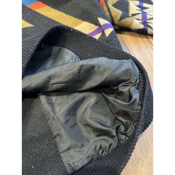 RARE Vintage Pendleton High Grade Western Wear Aztec Wool Jacket Size L - Picture 7 of 8